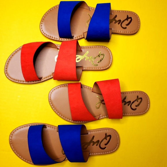 🚨ON SALE//The Estrella// blood orange sandal - Picture 5 of 6